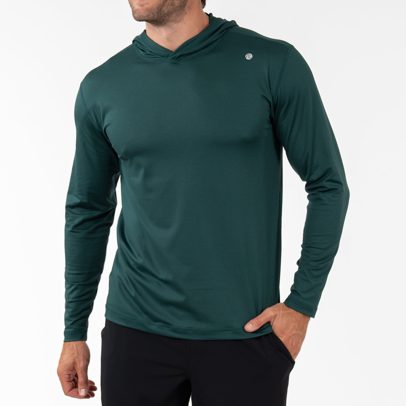 Blitz Tech Hoodie | Solid - Ponderosa Green