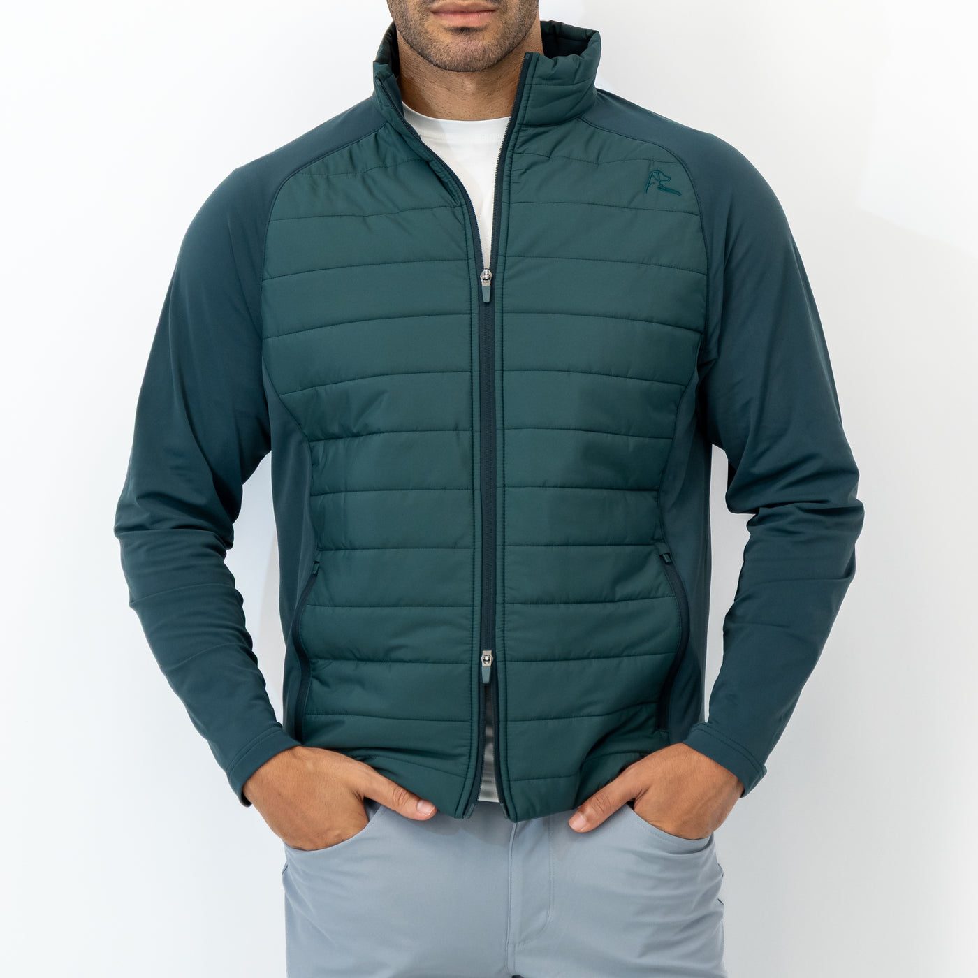 Fulton Hybrid Jacket | Solid - Ponderosa Green