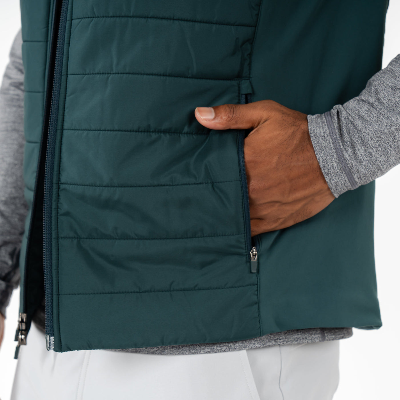 Fulton Performance Vest | Solid - Ponderosa Green