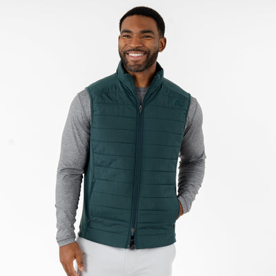 Fulton Performance Vest | Solid - Ponderosa Green