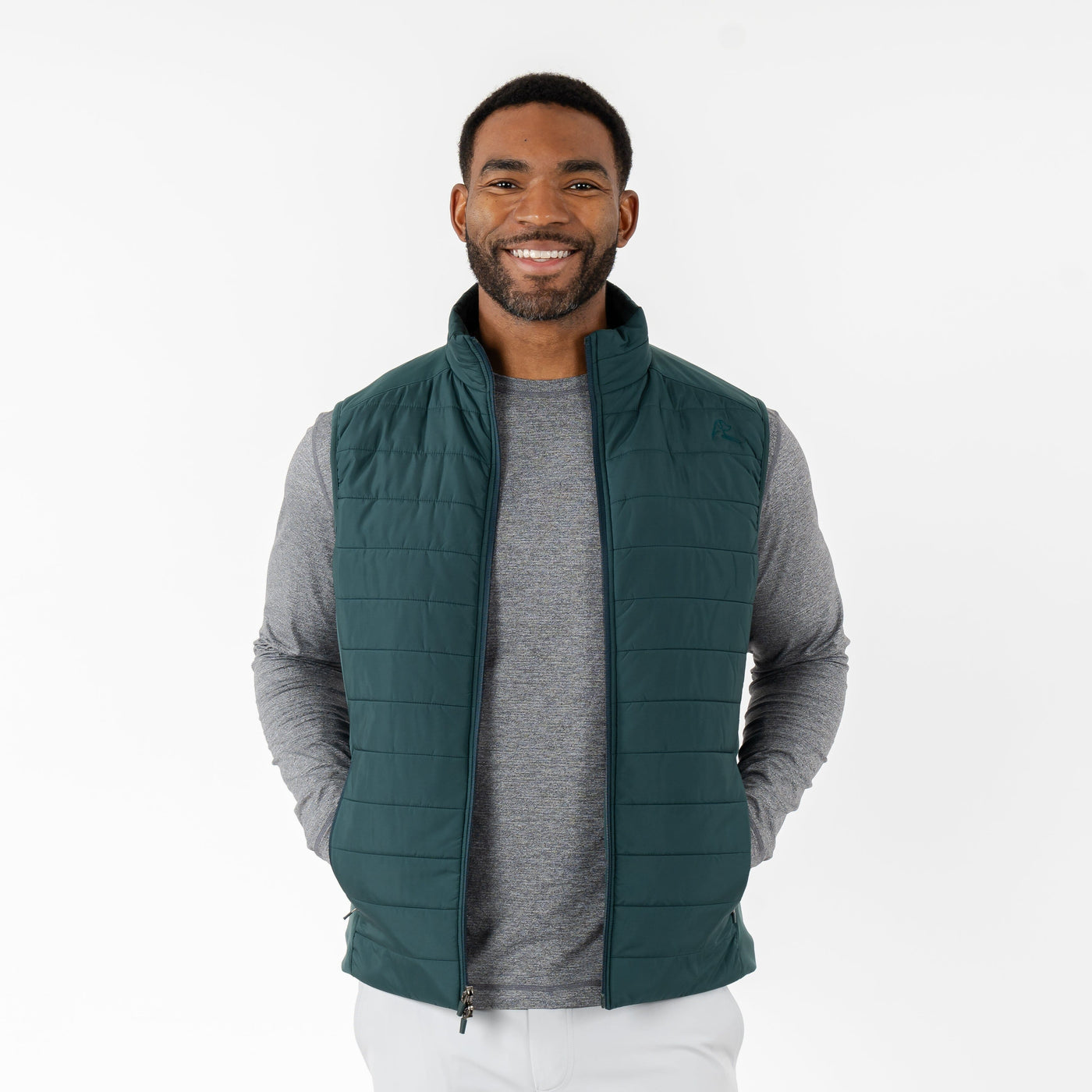 Fulton Performance Vest | Solid - Ponderosa Green