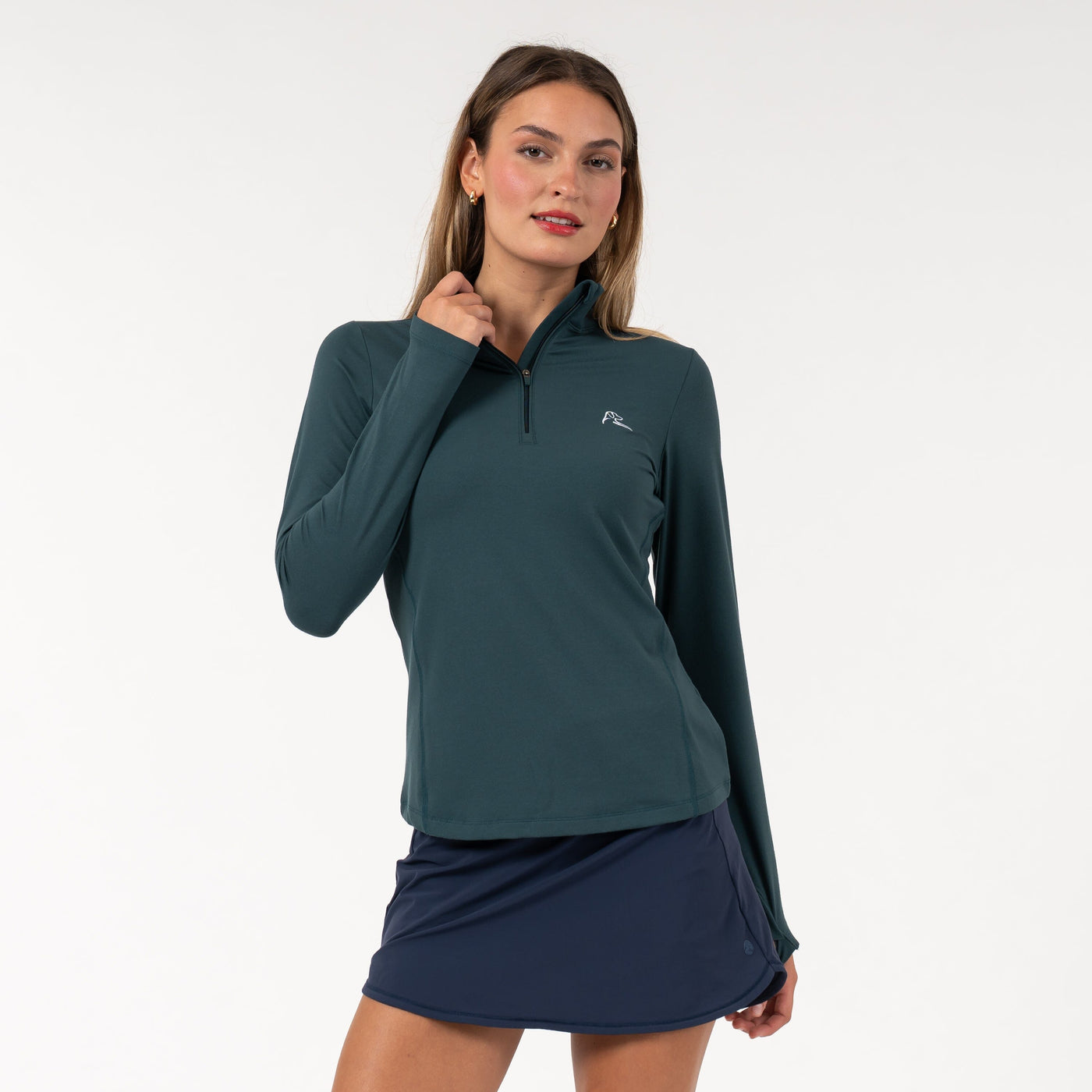 Solid Performance Q-Zip | Solid - Ponderosa Green