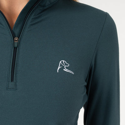 Solid Performance Q-Zip | Solid - Ponderosa Green