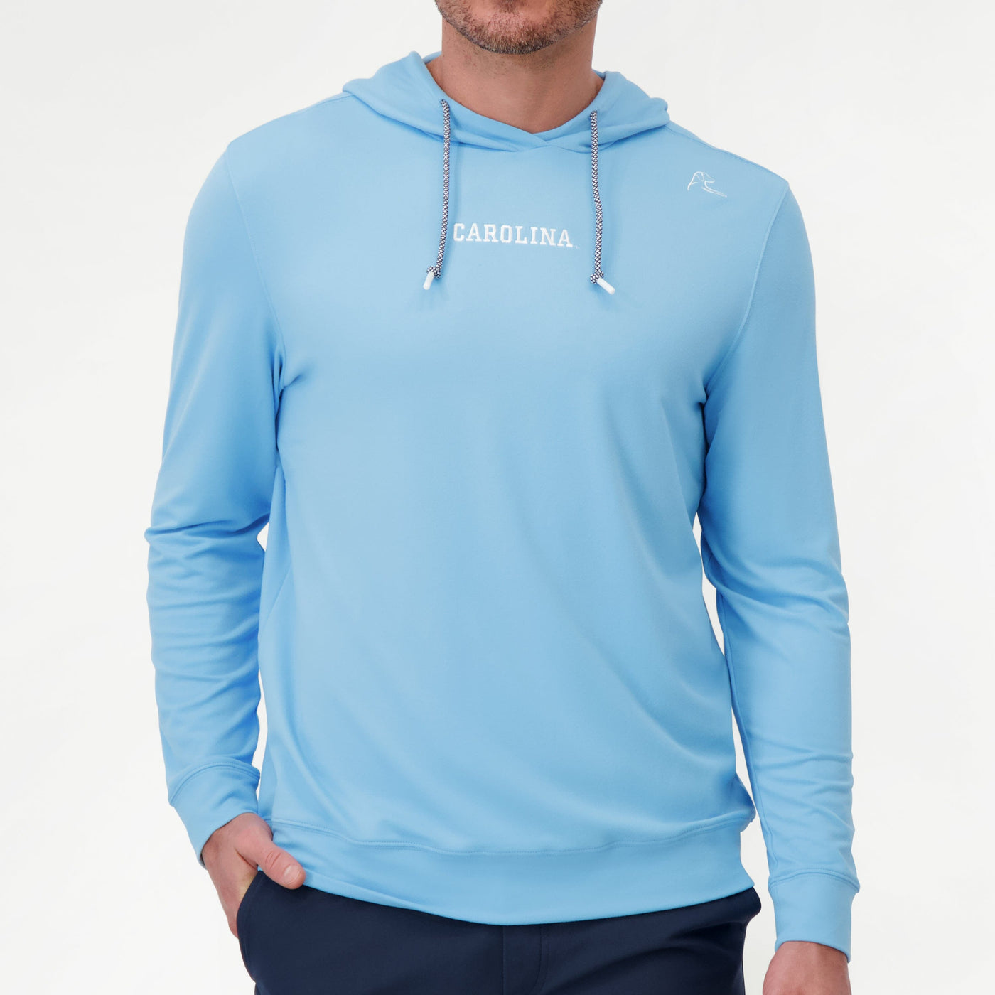 Hesi Collegiate Hoodie - UNC | Solid - Powder Blue - UNC - 2