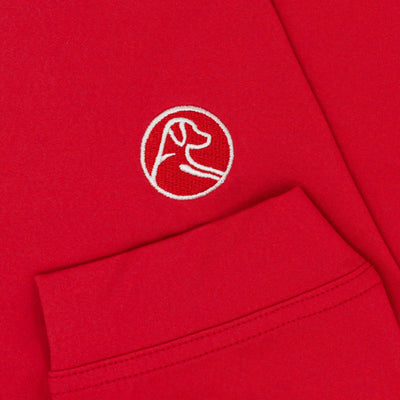 Solid Collegiate Q-Zip - Georgia | Solid - Roar Red - Georgia - 1