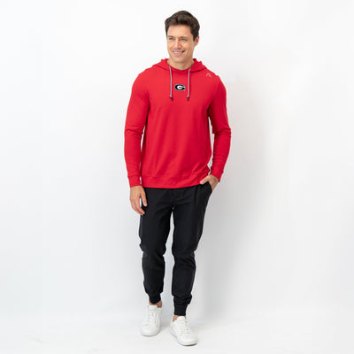 Hesi Collegiate Hoodie - Georgia | Solid - Roar Red - Georgia - 1