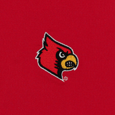 Solid Collegiate Q-Zip - Louisville | Solid - Roar Red - Louisville - 1