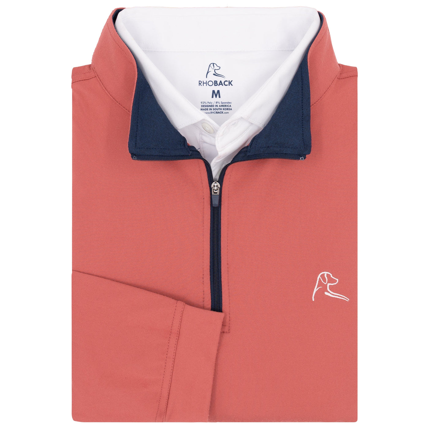 Solid Performance Q-Zip | Solid - Rouge Red