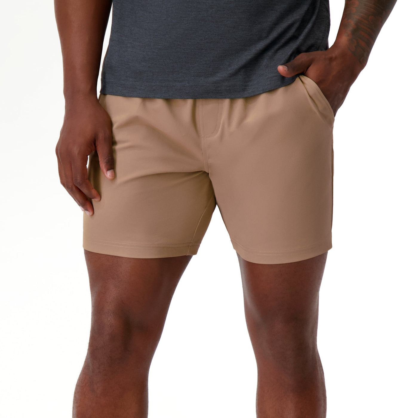 Everyday Short | Solid - Sepia