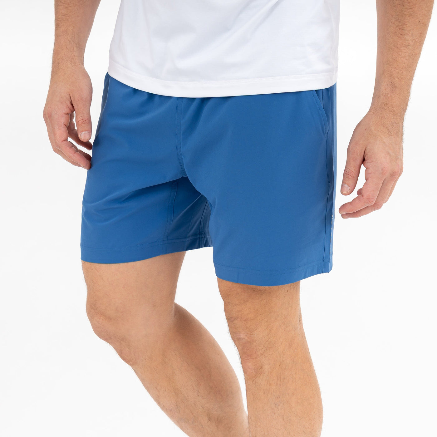 All-Active Short | Solid - Short Stop Blue