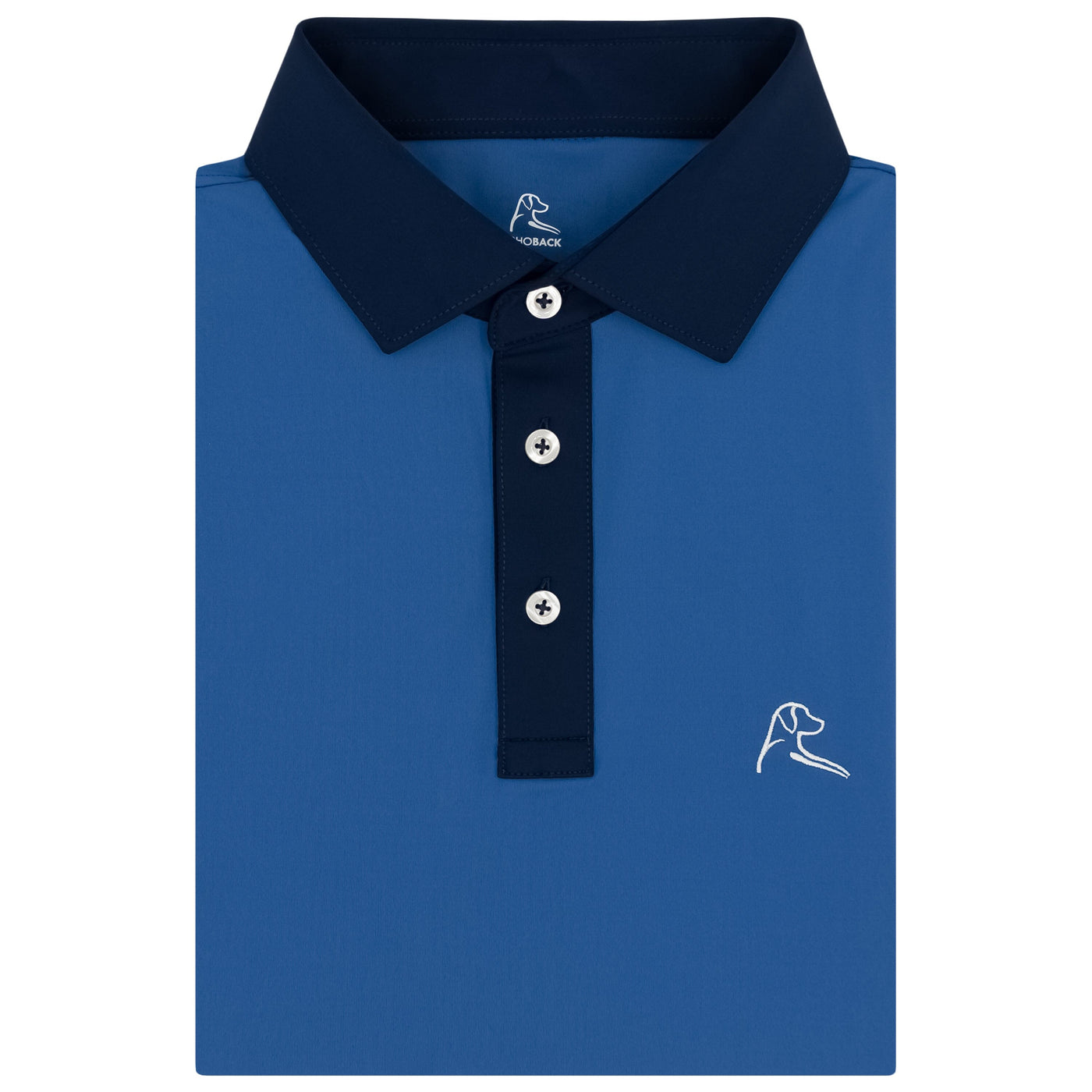 Solid - USA | Performance Polo | Solid - Short Stop Blue/Fleet Navy - USA