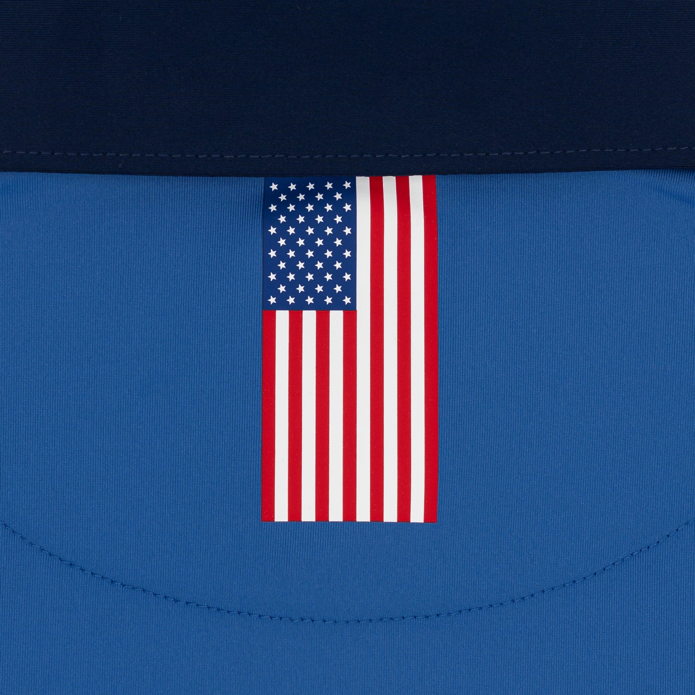 Solid - USA | Performance Polo | Solid - Short Stop Blue/Fleet Navy - USA