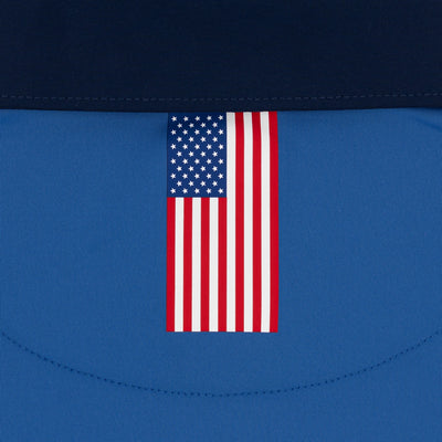 Solid - USA | Performance Polo | Solid - Short Stop Blue/Fleet Navy - USA