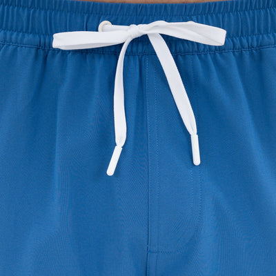 Medley Swim Trunk | Solid - Short Stop Blue