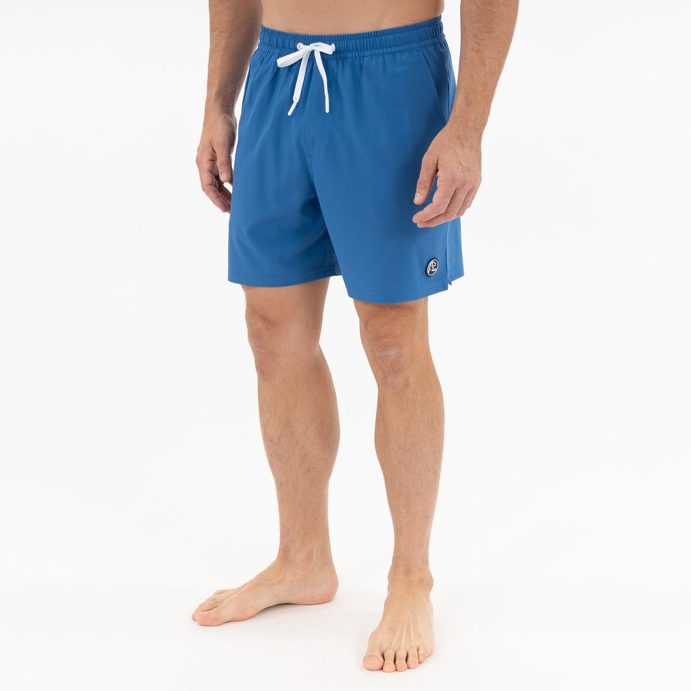 Medley Swim Trunk | Solid - Short Stop Blue
