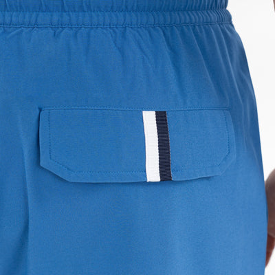 Medley Swim Trunk | Solid - Short Stop Blue
