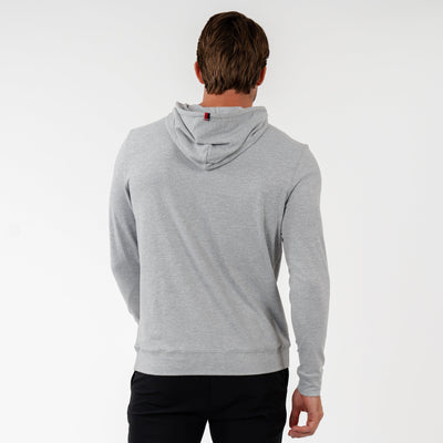 Hesi Collegiate Hoodie - Alabama | Heather - Stainless Steel/White - Alabama - 1