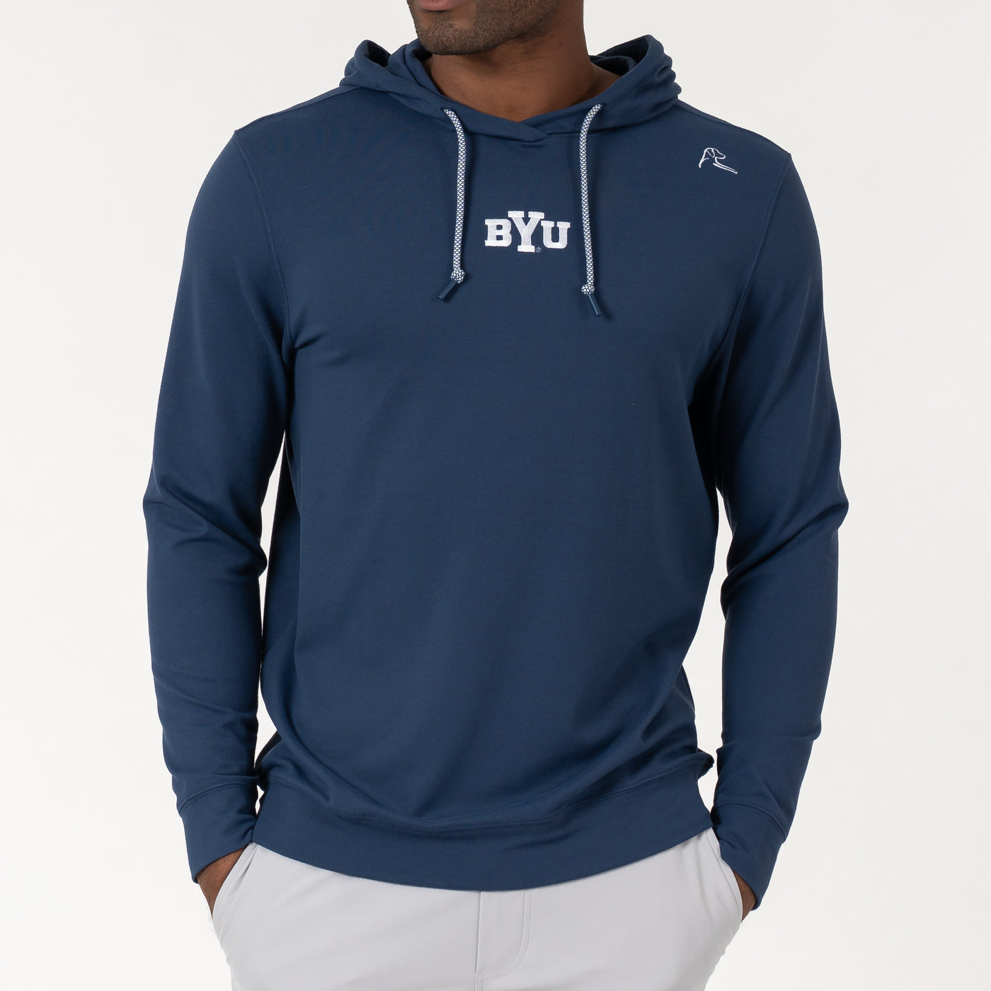 Hesi Collegiate Hoodie - BYU | Solid - Suit Navy - BYU - 1