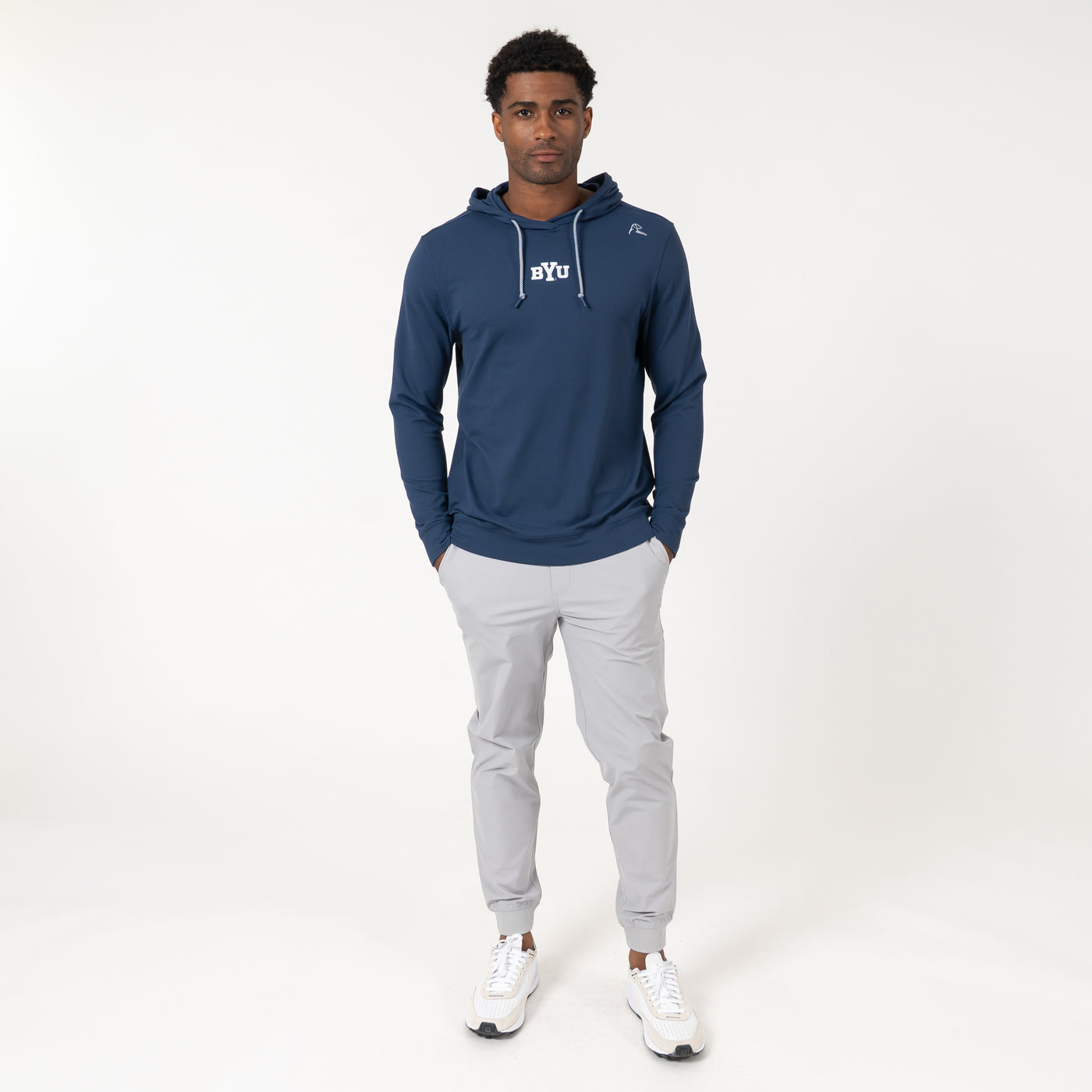 Hesi Collegiate Hoodie - BYU | Solid - Suit Navy - BYU - 1