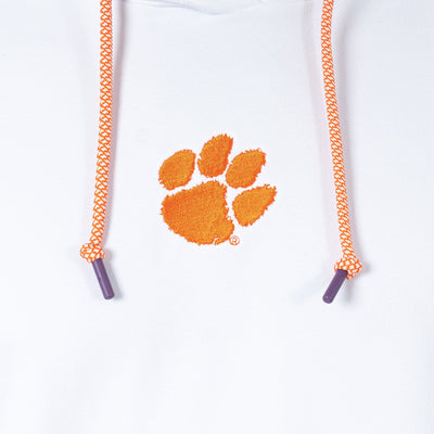Hesi Collegiate Hoodie - Clemson | Solid - White - Clemson - 1