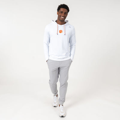 Hesi Collegiate Hoodie - Clemson | Solid - White - Clemson - 1