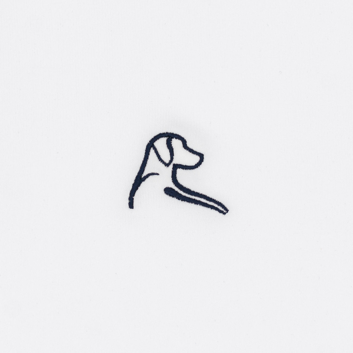 Solid - USA | Performance Polo | Solid - White/Fleet Navy - USA