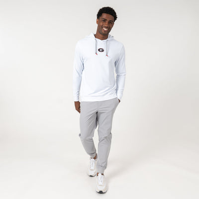 Hesi Collegiate Hoodie - Georgia | Solid - White - Georgia - 1