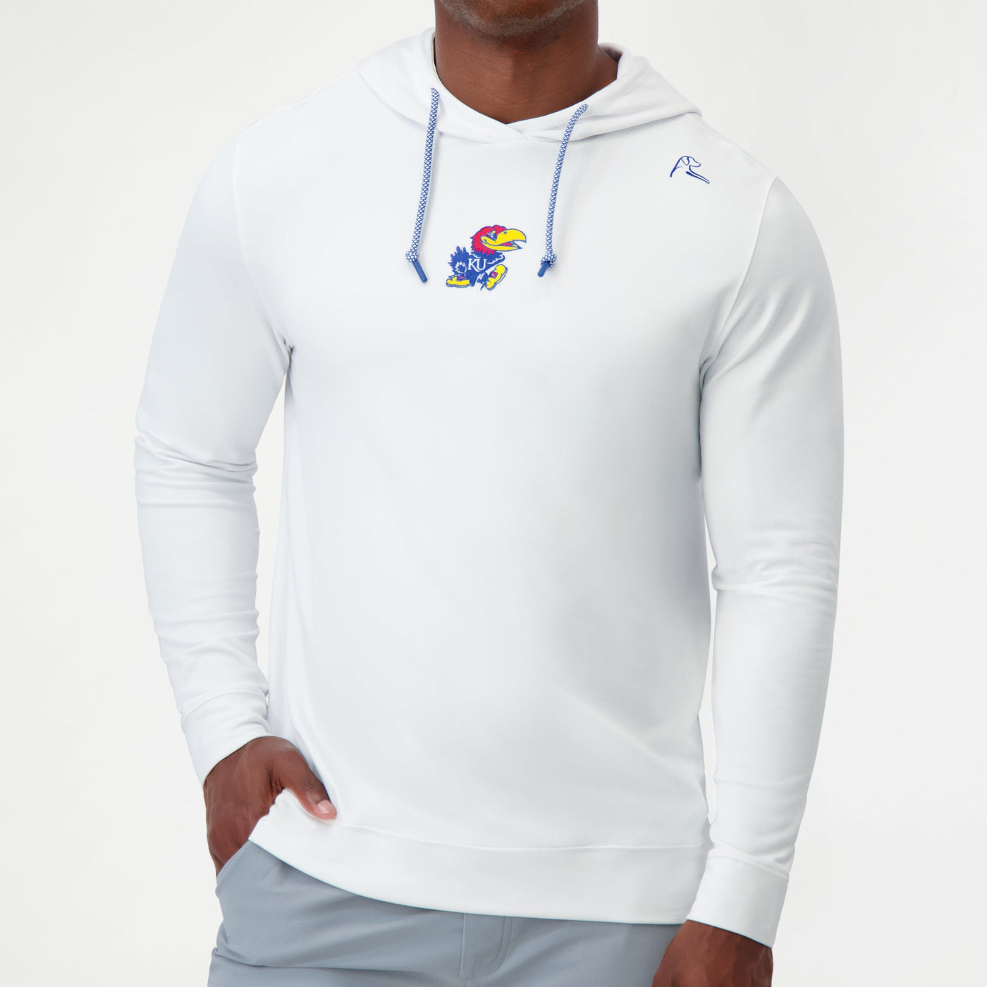 Hesi Collegiate Hoodie - Kansas | Solid - White - Kansas - 1