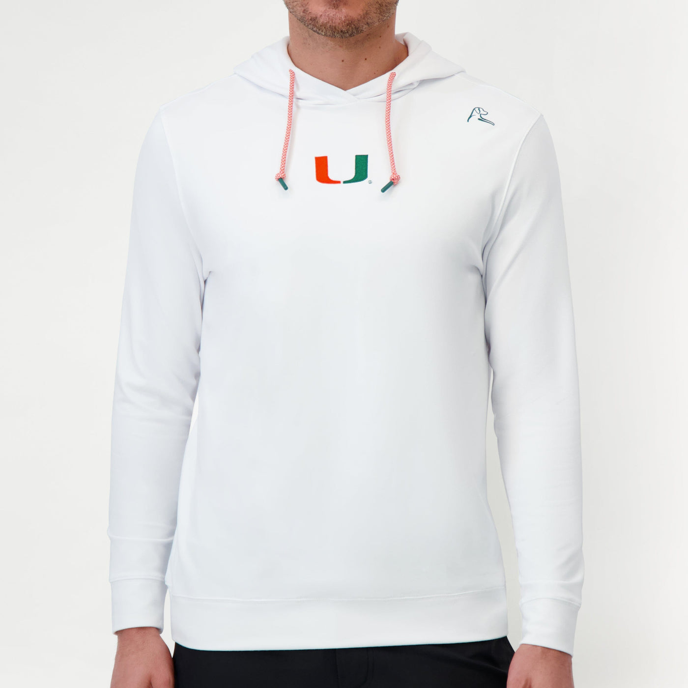 Hesi Collegiate Hoodie - Miami | Solid - White - Miami - 1