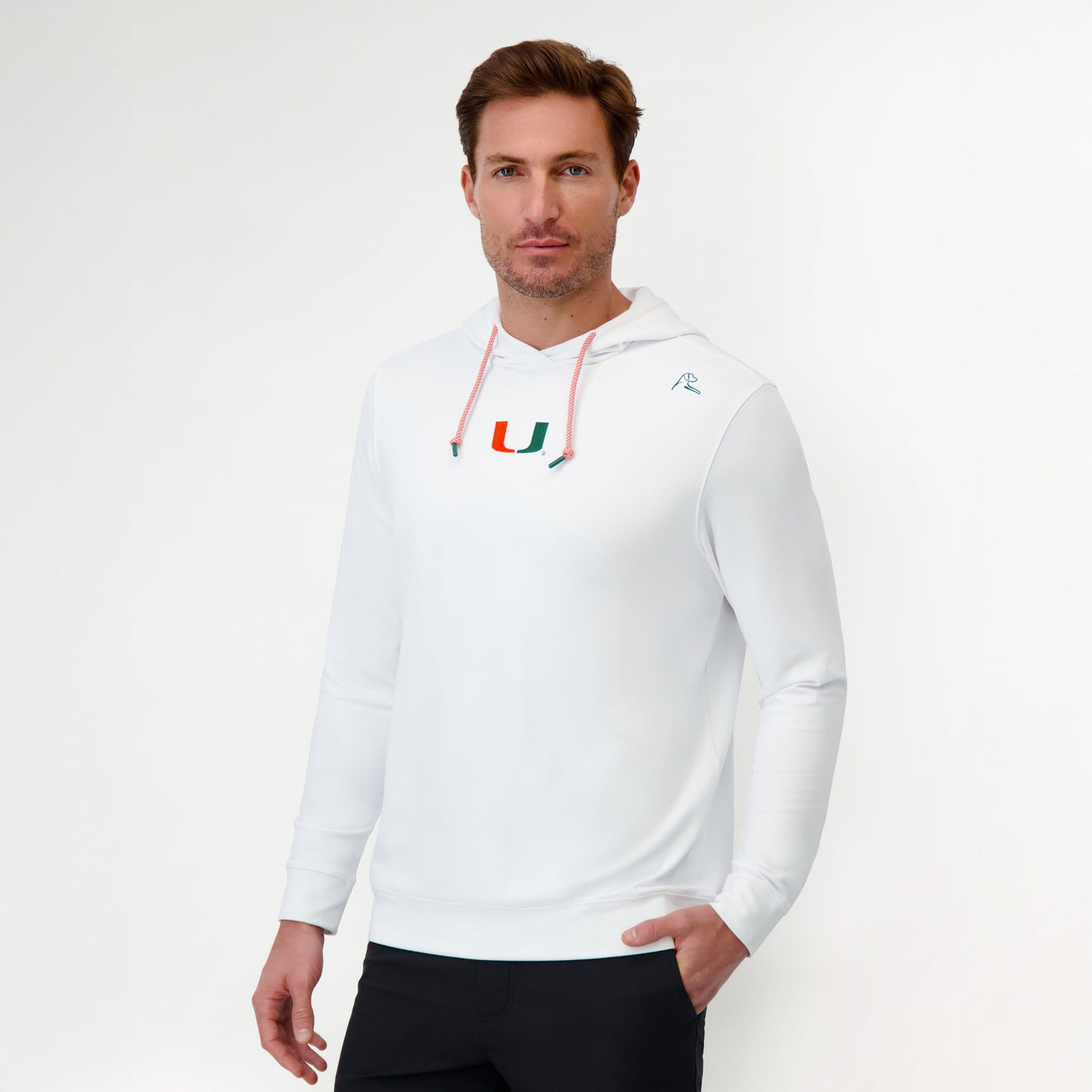 Hesi Collegiate Hoodie - Miami | Solid - White - Miami - 1