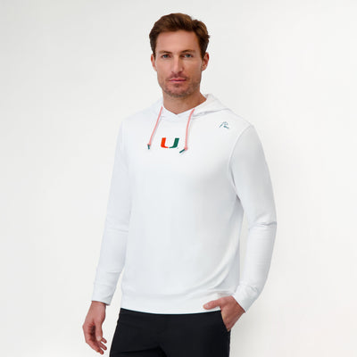 Hesi Collegiate Hoodie - Miami | Solid - White - Miami - 1