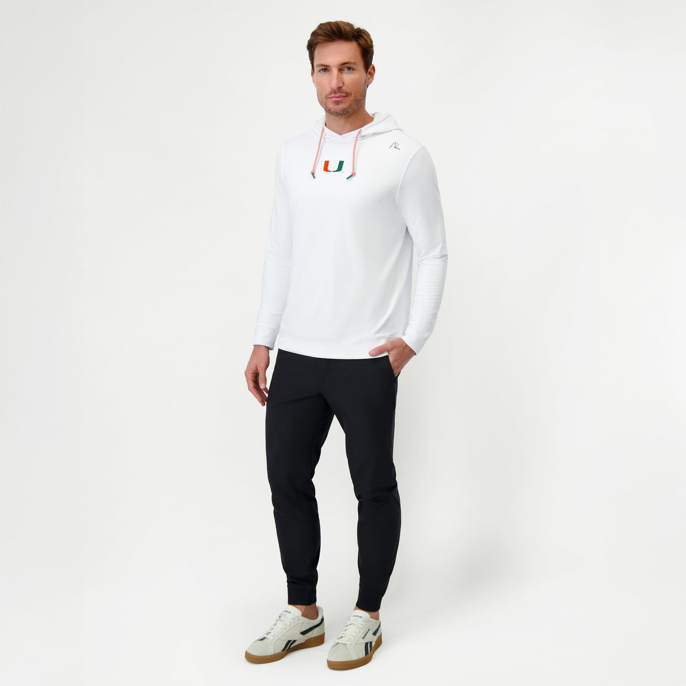 Hesi Collegiate Hoodie - Miami | Solid - White - Miami - 1