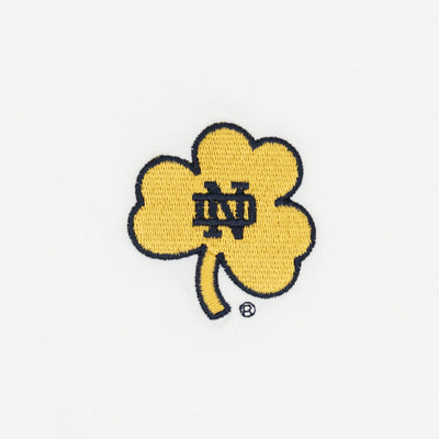 Solid Collegiate Q-Zip - Notre Dame | Solid - White - Notre Dame - 2