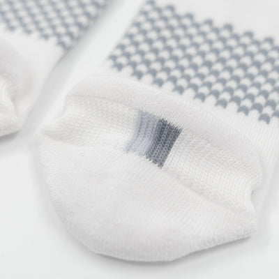 Stratus Performance Ankle Socks (3-Pack) | Solid - White - Thunder Grey (3-Pack)