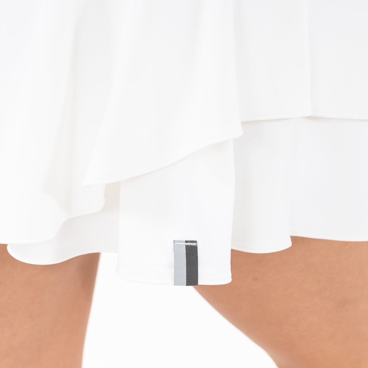 Sydney Tennis Skort | Solid - White