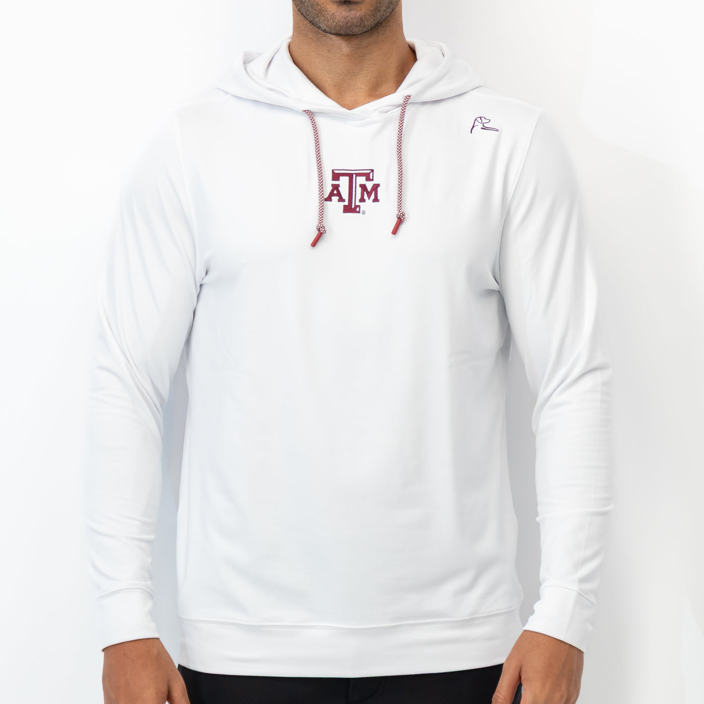 Hesi Collegiate Hoodie - Texas A&M | Solid - White - Texas A&M - 1