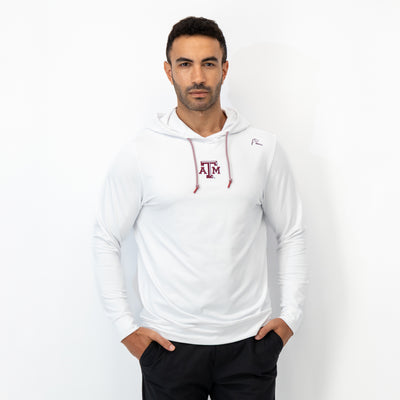 Hesi Collegiate Hoodie - Texas A&M | Solid - White - Texas A&M - 1
