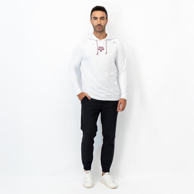 Hesi Collegiate Hoodie - Texas A&M | Solid - White - Texas A&M - 1