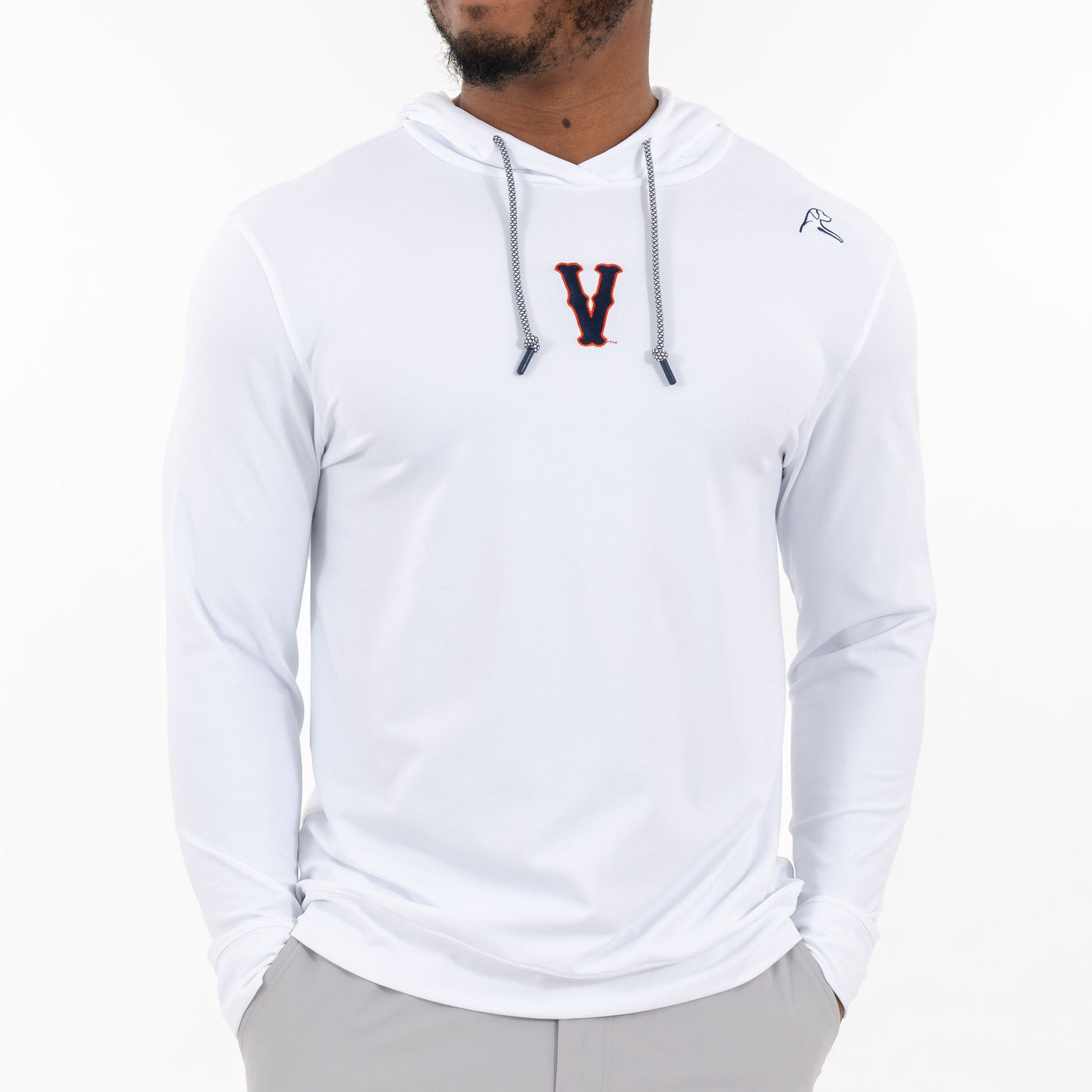 Hesi Collegiate Hoodie - UVA | Solid - White - UVA - 1