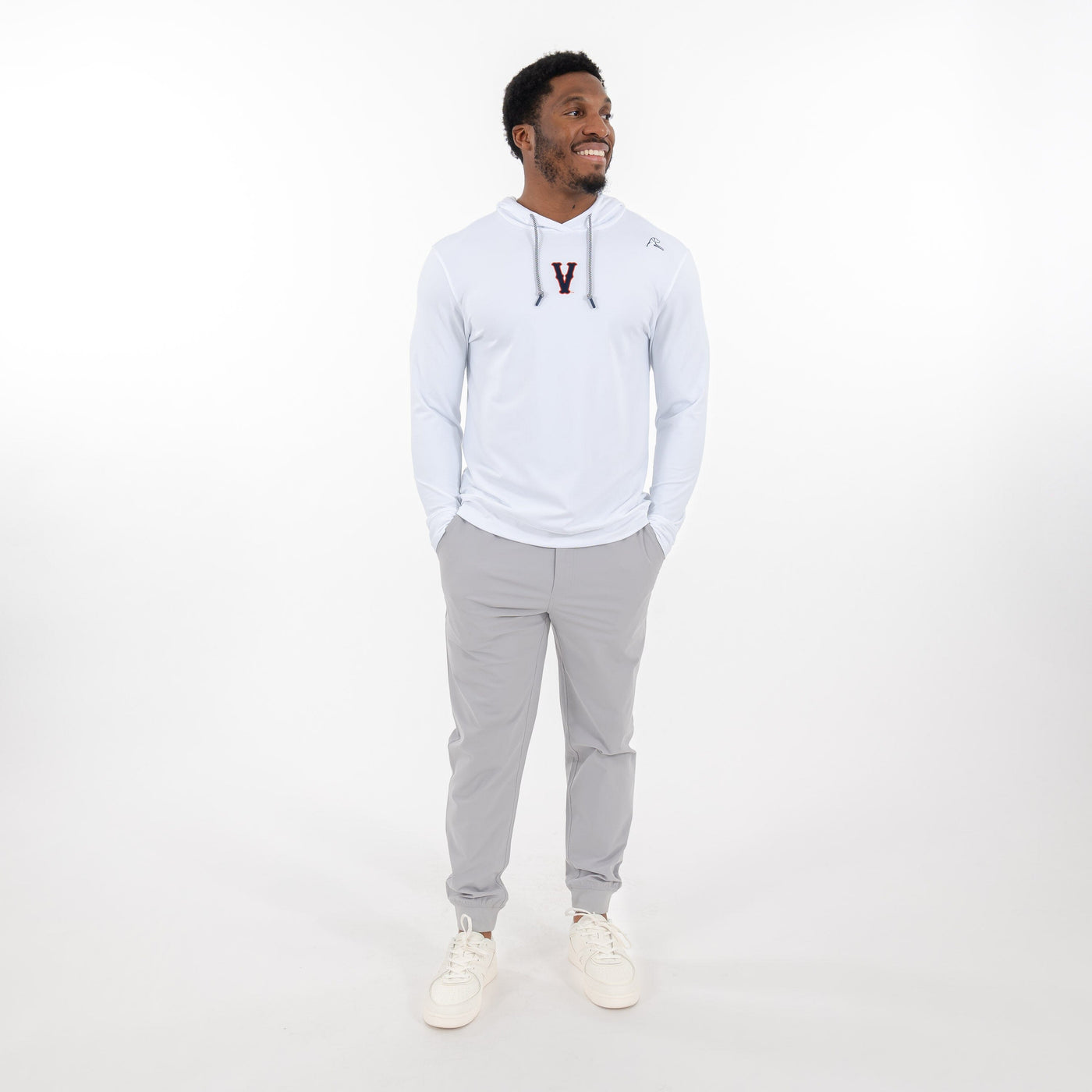 Hesi Collegiate Hoodie - UVA | Solid - White - UVA - 1