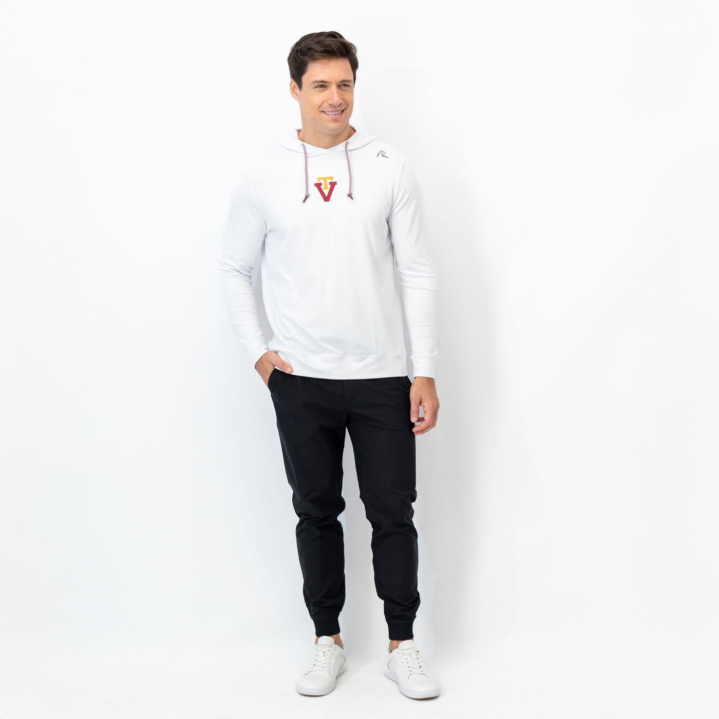 Hesi Collegiate Hoodie - Virginia Tech | Solid - White - VT - 2