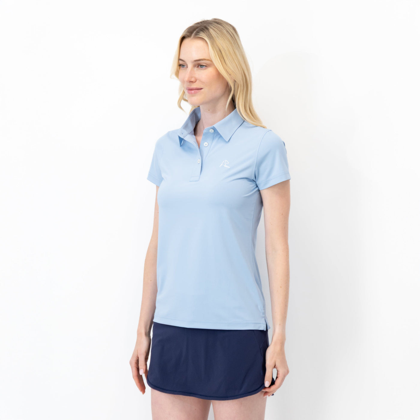 Solid Performance Polo | Solid - Zenith Blue