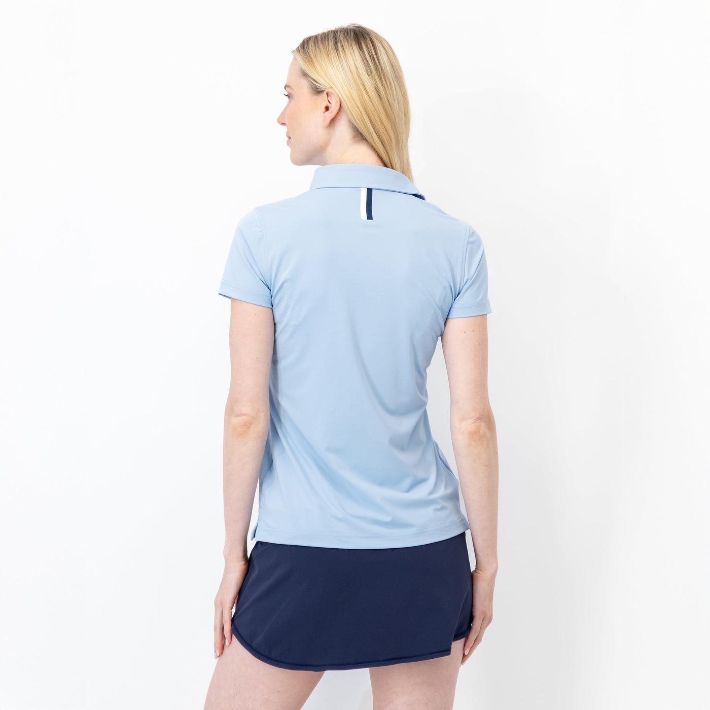 Solid Performance Polo | Solid - Zenith Blue