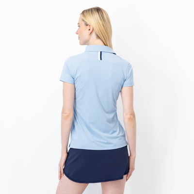 Solid Performance Polo | Solid - Zenith Blue