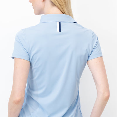 Solid Performance Polo | Solid - Zenith Blue