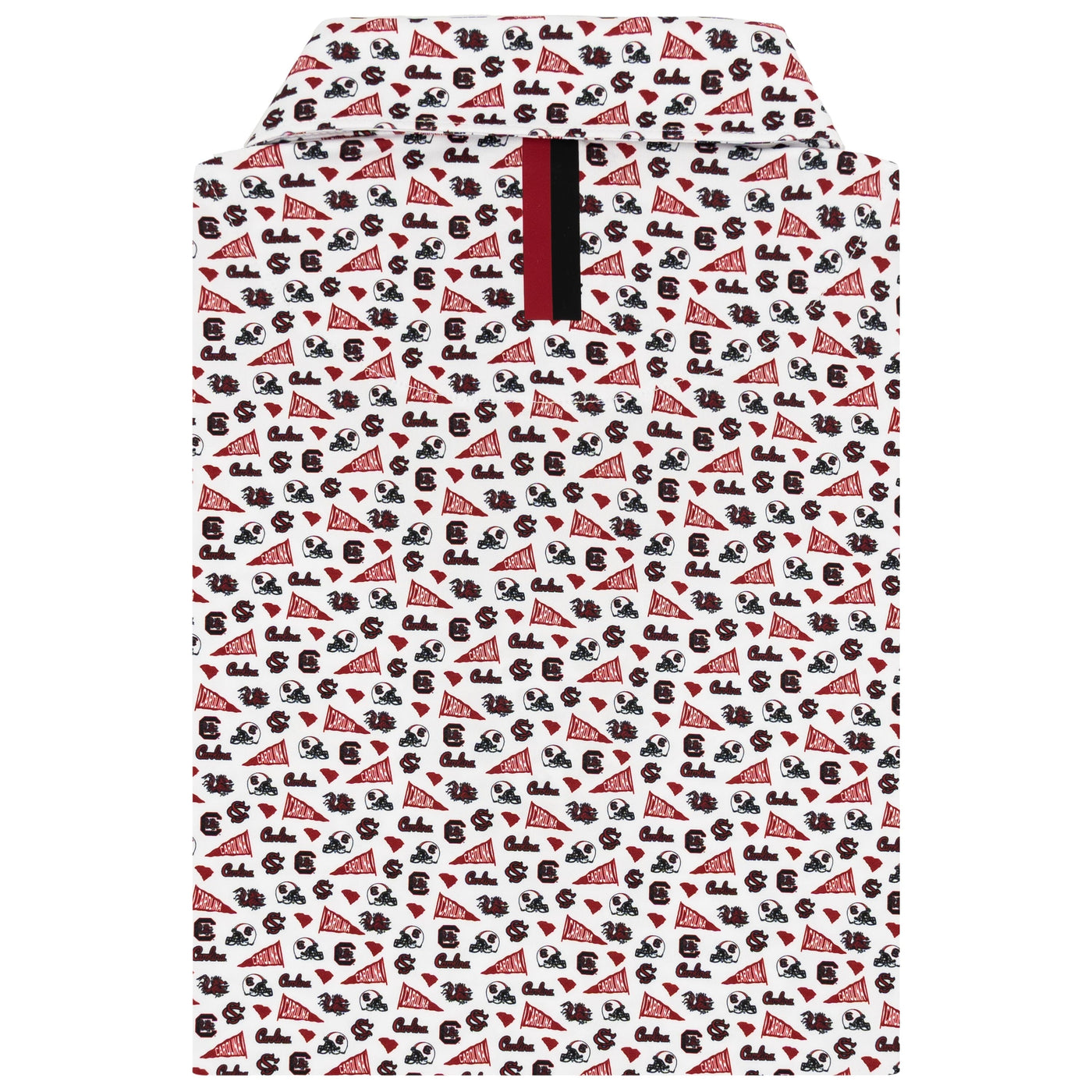 The South Carolina Gameday | Collegiate Polo | The South Carolina Gameday - White/Dark Red