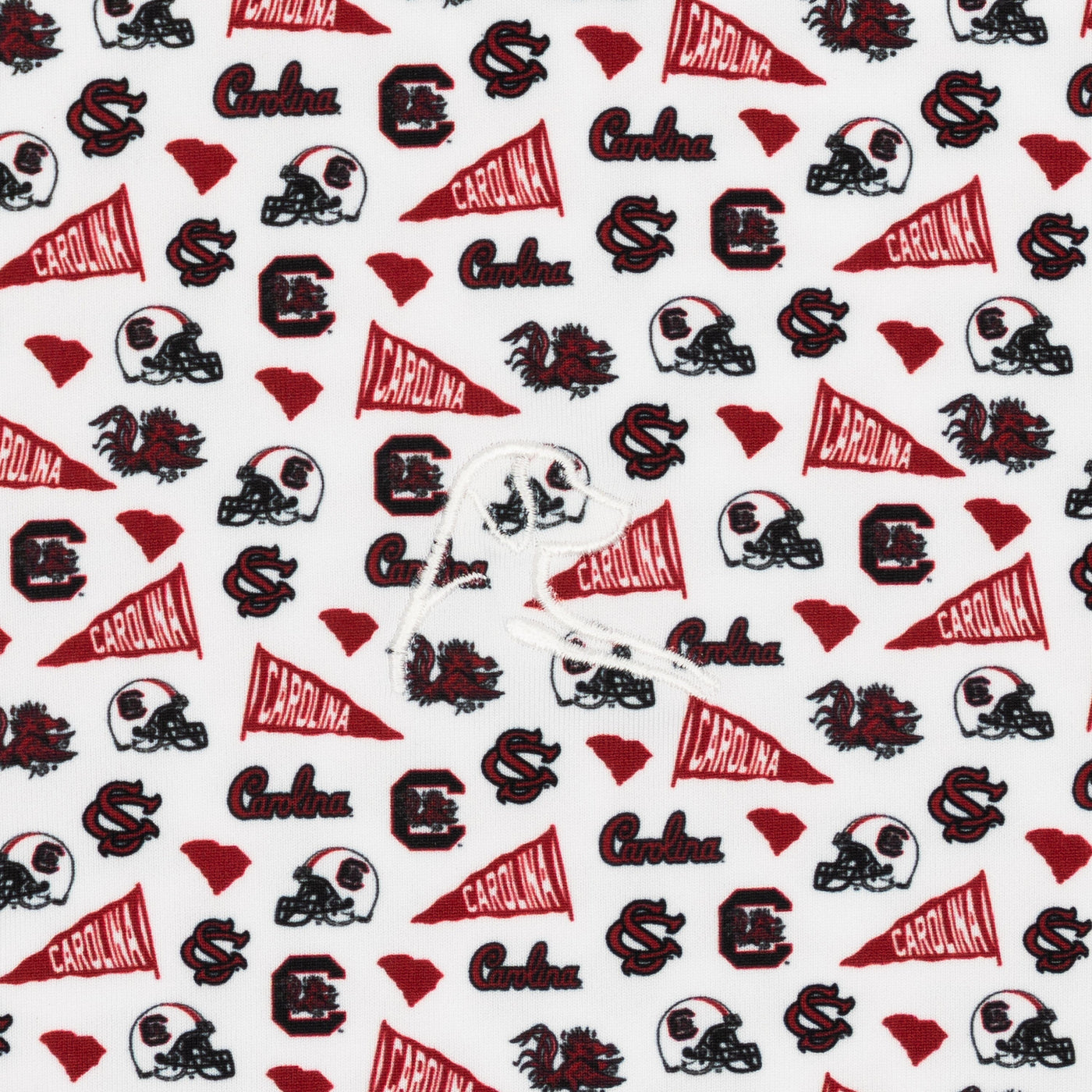 The South Carolina Gameday | Collegiate Polo | The South Carolina Gameday - White/Dark Red