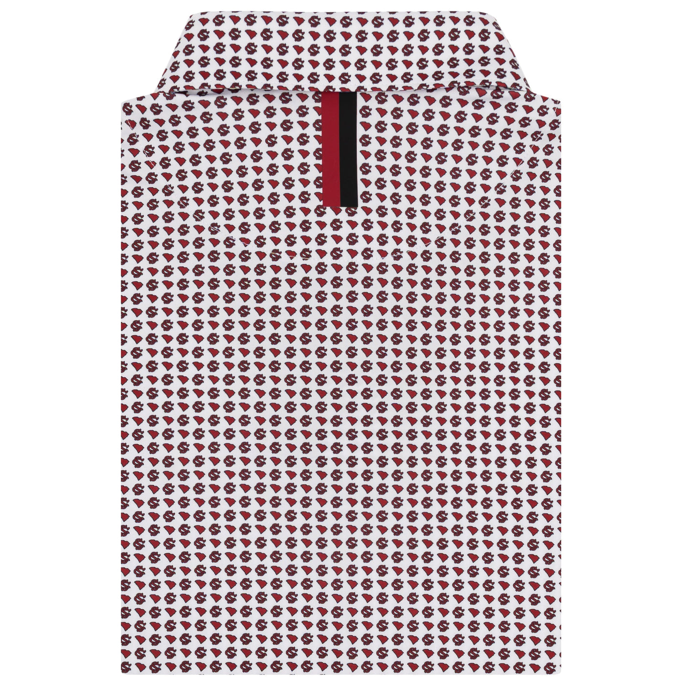 The South Carolina Go Cocks | Collegiate Polo | The South Carolina Go Cocks - White/Dark Red