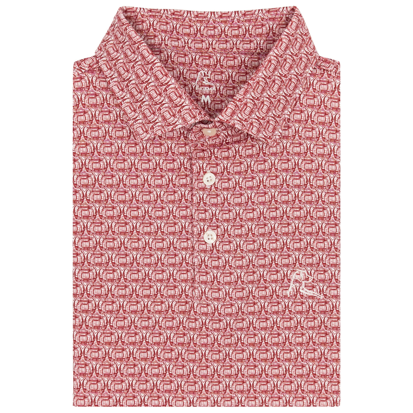 The South Carolina Williams-Brice Stadium™ | Collegiate Polo | The South Carolina Williams-Brice Stadium™ - White/Dark Red