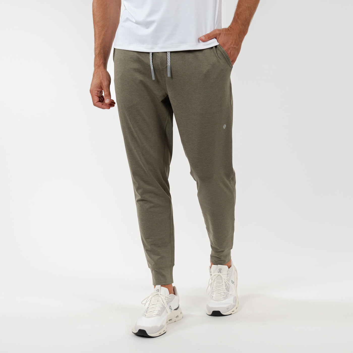 Sprint Performance Jogger | Heather - Moss Green/Moss Green